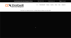 Desktop Screenshot of clickcastx.com